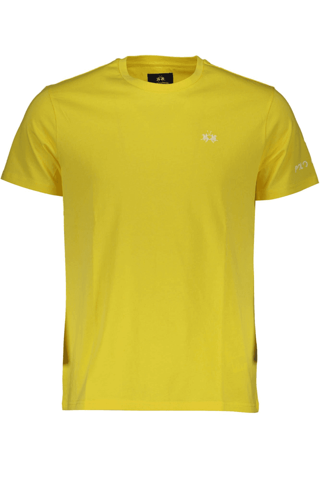 1812LA MARTINA T-SHIRT MANICHE CORTE UOMO GIALLO