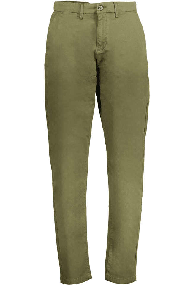 9670GIAN MARCO VENTURI PANTALONE UOMO VERDE