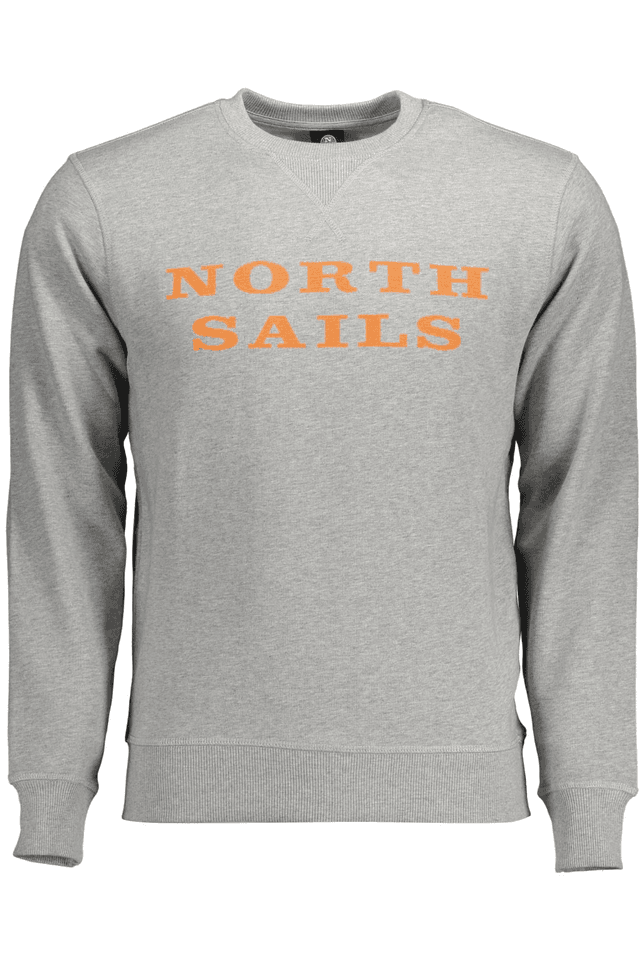 1685NORTH SAILS FELPA SENZA ZIP UOMO GRIGIO