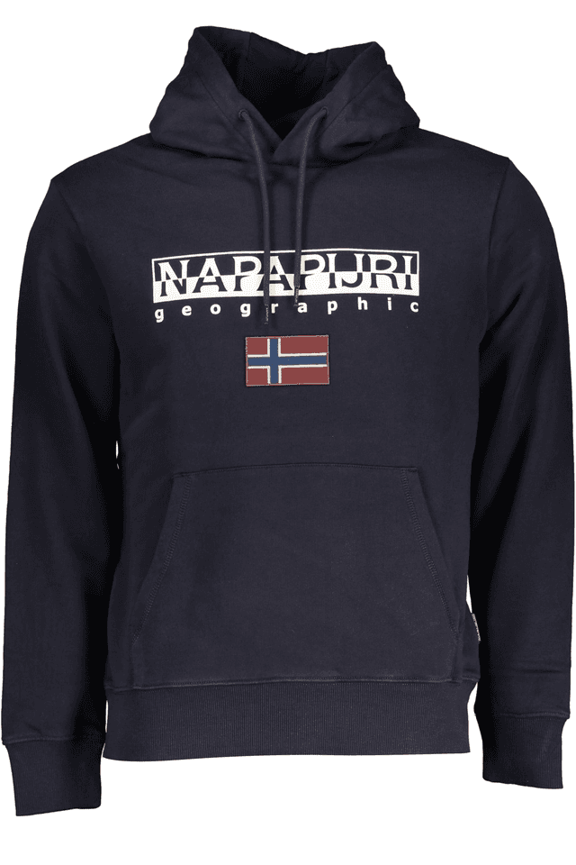 NAPAPIJRI FELPA SENZA ZIP UOMO BLU
