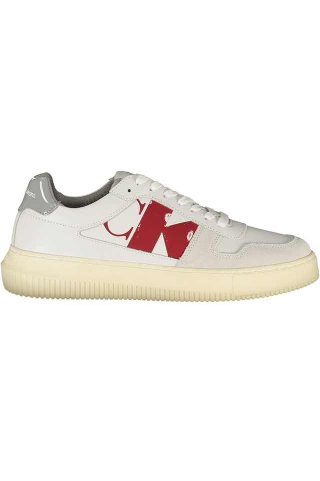7762CALVIN KLEIN CALZATURA SPORTIVA UOMO BIANCO