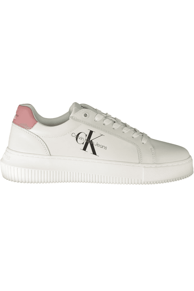 8524CALVIN KLEIN CALZATURA SPORTIVA DONNA BIANCO