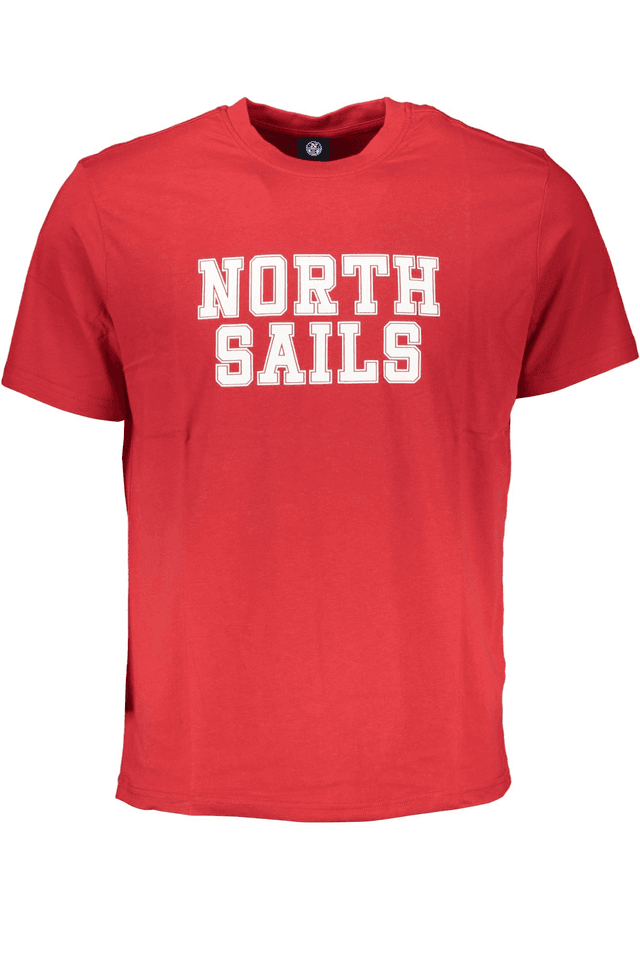 7159NORTH SAILS T-SHIRT MANICHE CORTE UOMO ROSSO