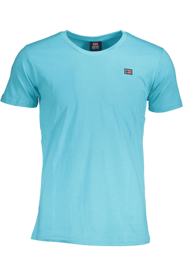 3939NORWAY 1963 T-SHIRT MANICHE CORTE UOMO AZZURRO