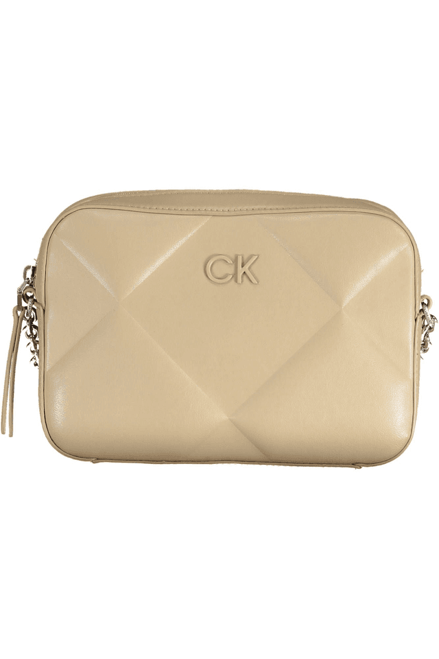 6474CALVIN KLEIN BORSA DONNA BEIGE