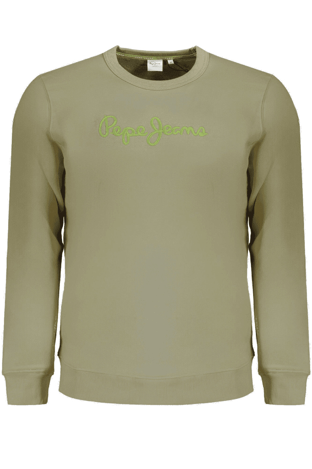 10008PEPE JEANS FELPA SENZA ZIP UOMO VERDE