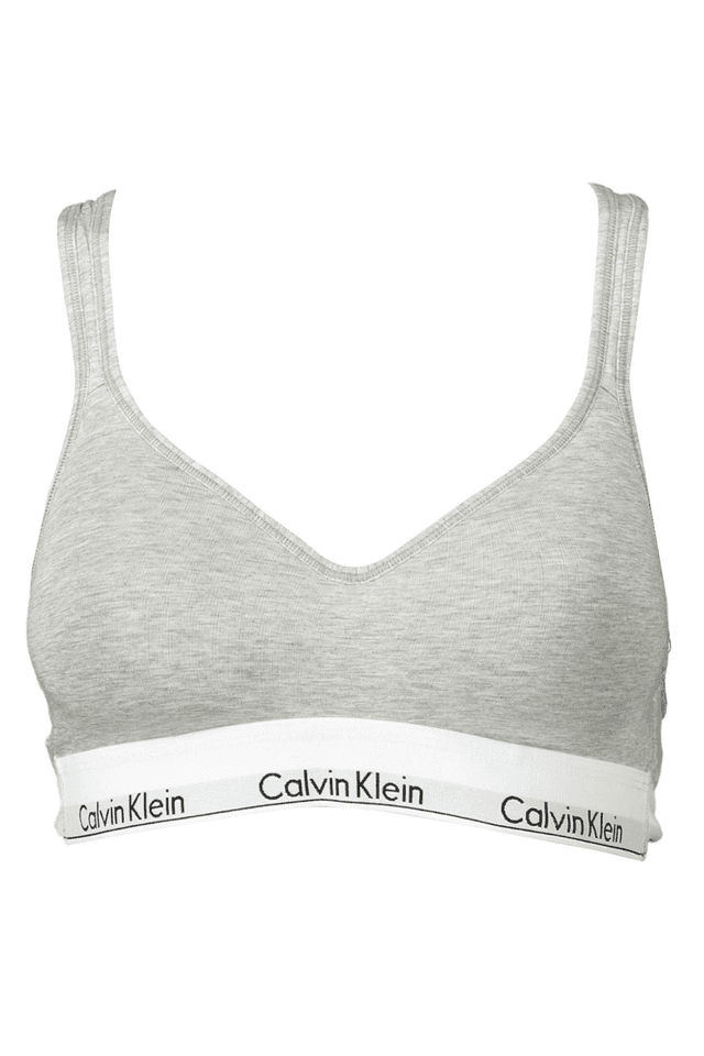 799CALVIN KLEIN REGGISENO A BALCONCINO DONNA GRIGIO