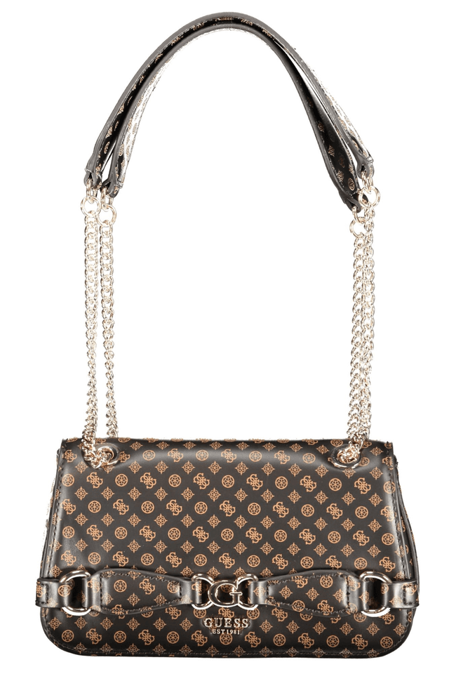 9403GUESS JEANS BORSA DONNA MARRONE