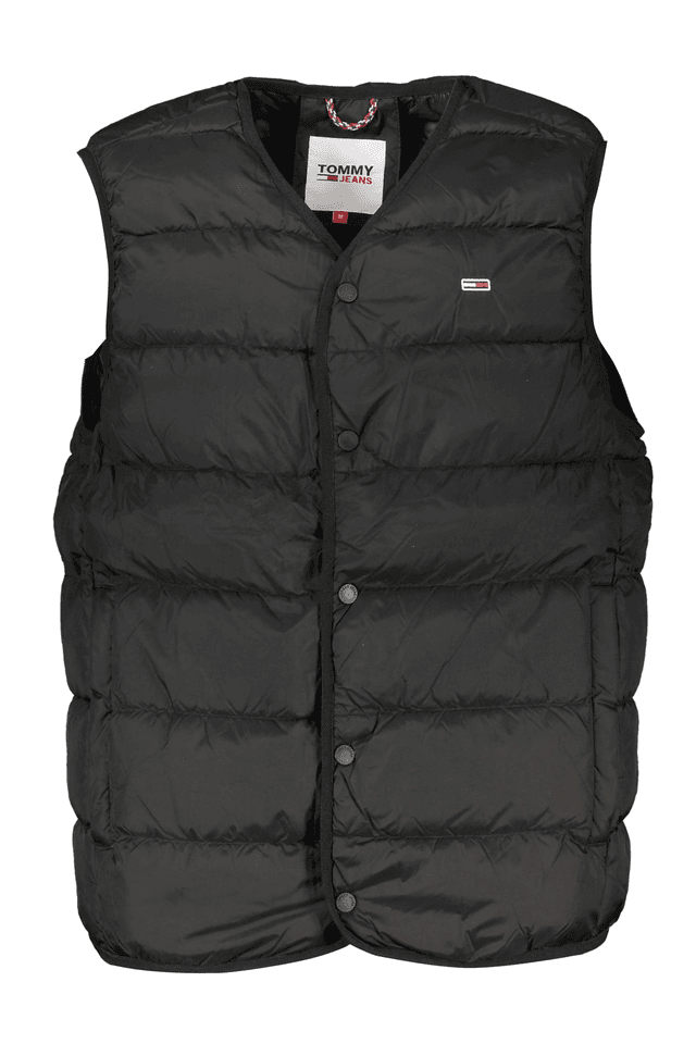 6975TOMMY HILFIGER SMANICATO UOMO NERO