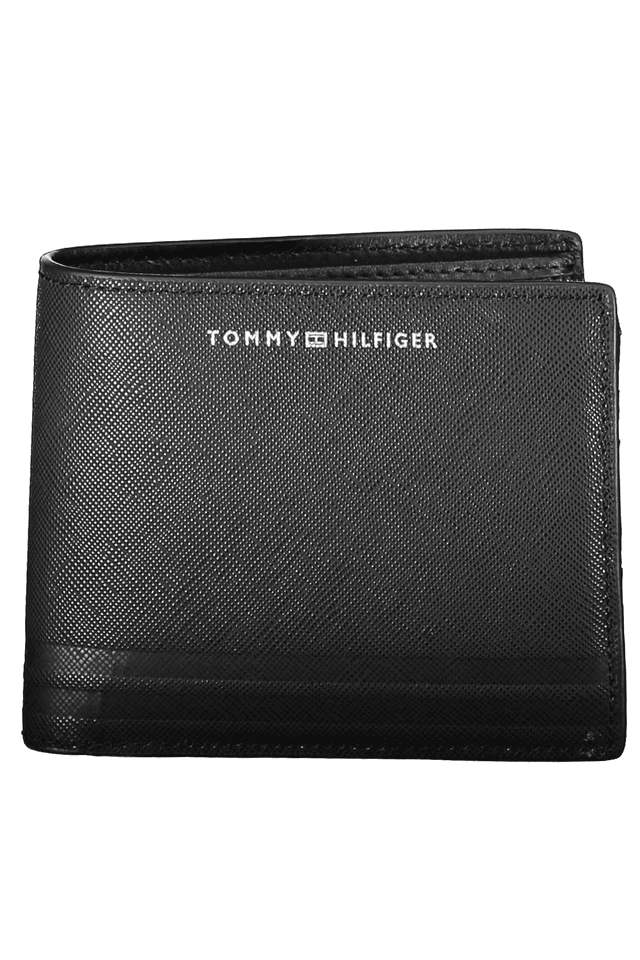3718TOMMY HILFIGER PORTAFOGLIO UOMO NERO