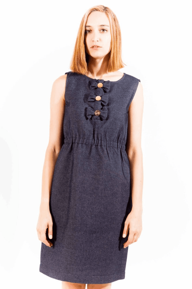 170LOVE MOSCHINO ABITO CORTO DONNA BLU