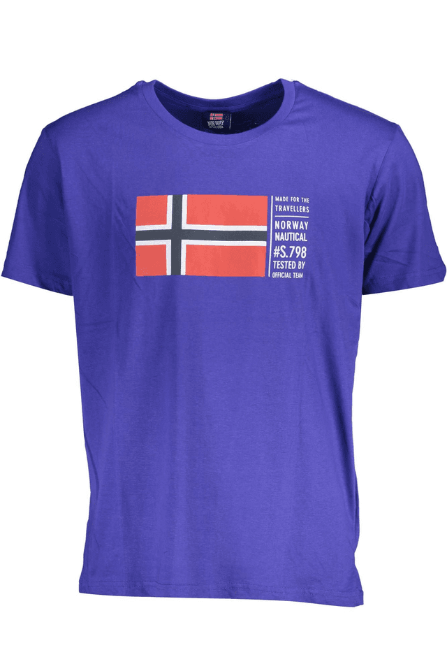 3950NORWAY 1963 T-SHIRT MANICHE CORTE UOMO BLU