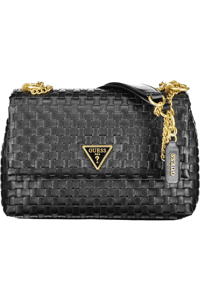 6486GUESS JEANS BORSA DONNA NERO