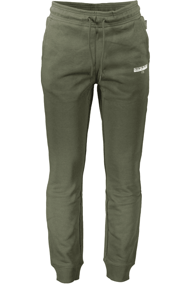 5737NAPAPIJRI PANTALONE UOMO VERDE