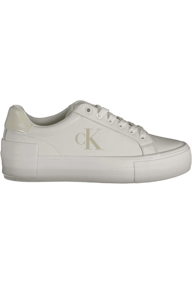 9910CALVIN KLEIN CALZATURA SPORTIVA DONNA BIANCO