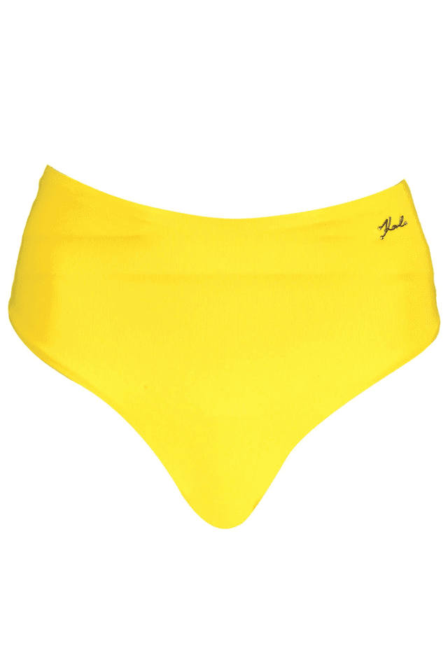 2938KARL LAGERFELD BEACHWEAR COSTUME PARTE SOTTO DONNA GIALLO