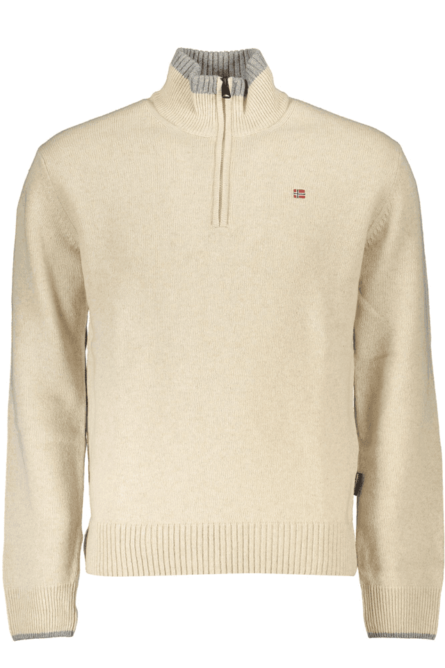 5757NAPAPIJRI MAGLIONE UOMO BEIGE