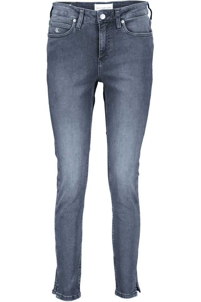 521CALVIN KLEIN JEANS DENIM DONNA BLU