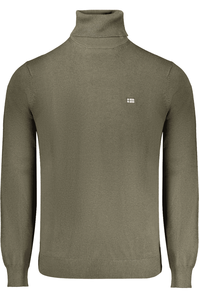10505NORWAY 1963 MAGLIA UOMO VERDE