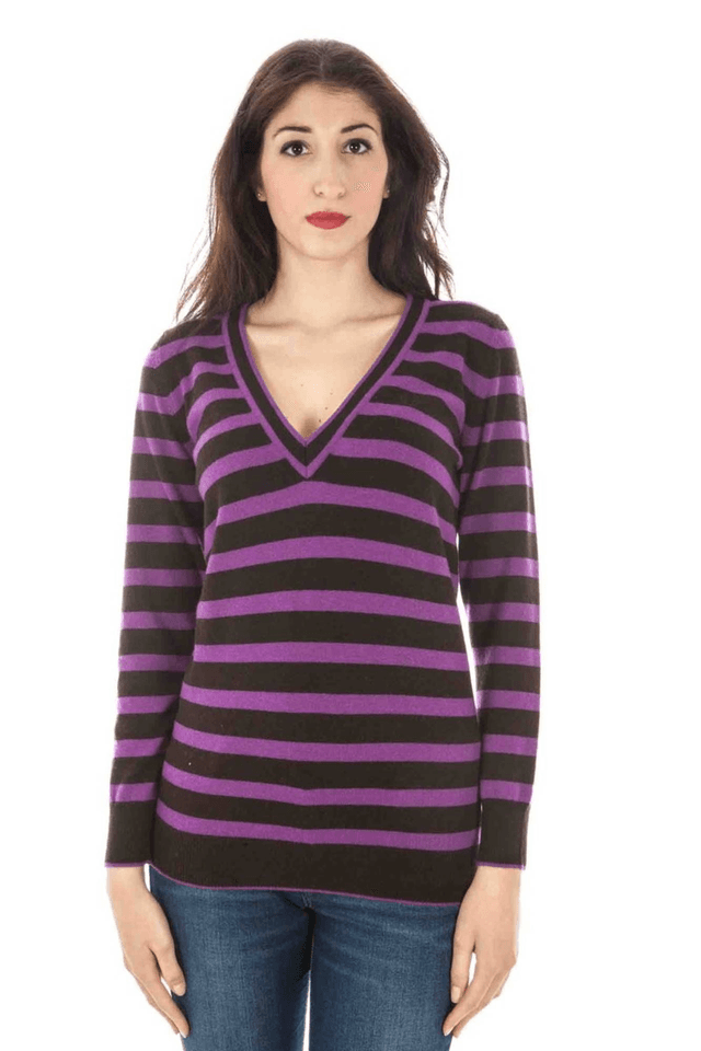 754FRED PERRY MAGLIA DONNA VIOLA