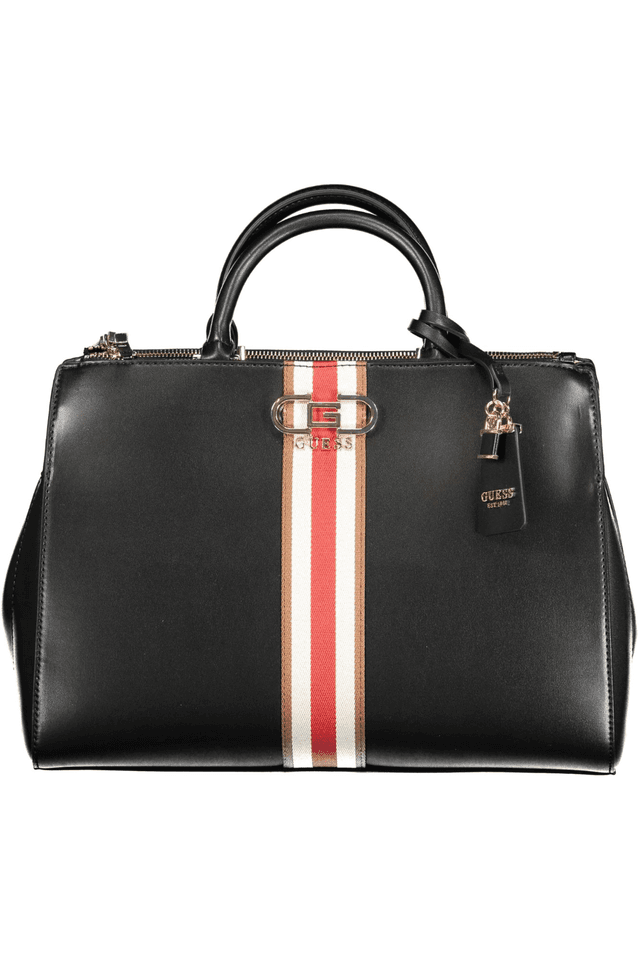 8945GUESS JEANS BORSA DONNA NERO