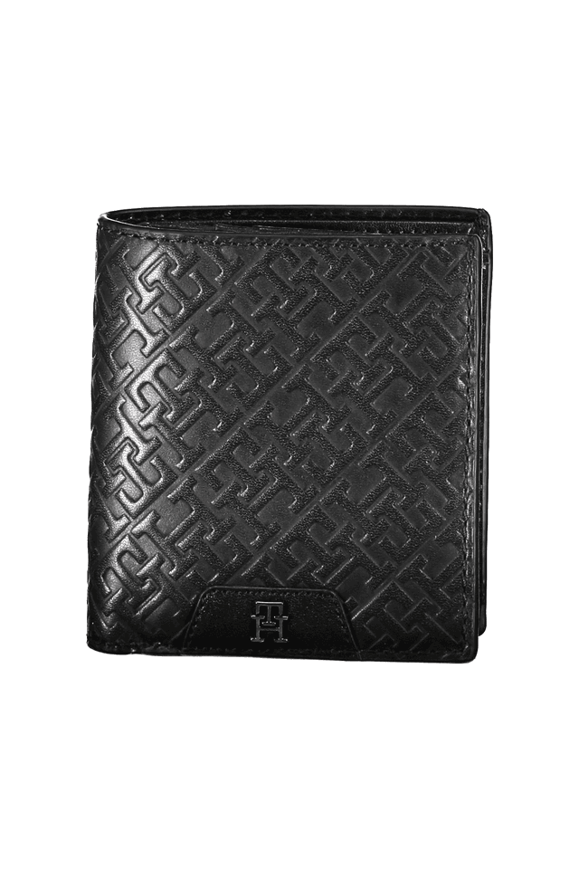 7302TOMMY HILFIGER PORTAFOGLIO UOMO NERO