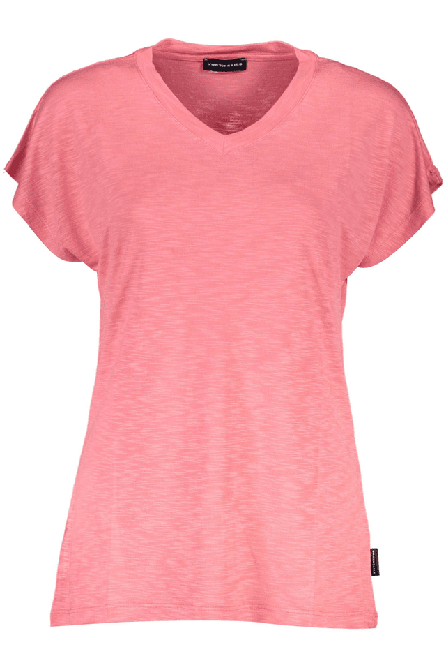 4299NORTH SAILS T-SHIRT MANICHE CORTE DONNA ROSSO