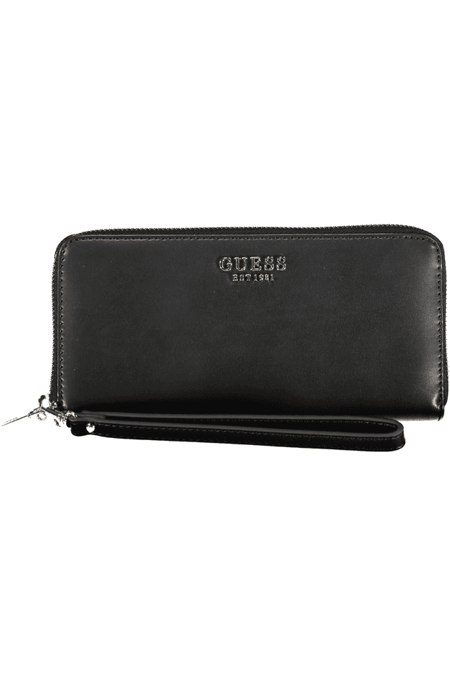 10442GUESS JEANS PORTAFOGLIO DONNA NERO