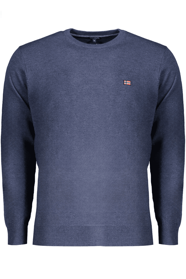 10287NORWAY 1963 MAGLIA UOMO BLU