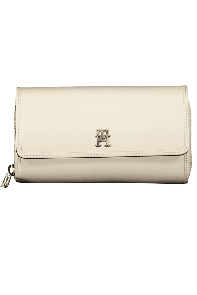 4621TOMMY HILFIGER PORTAFOGLIO DONNA BIANCO