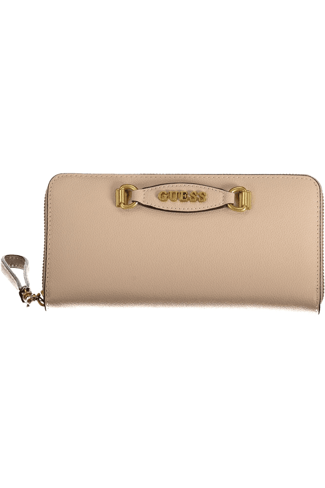 8813GUESS JEANS PORTAFOGLIO DONNA BEIGE