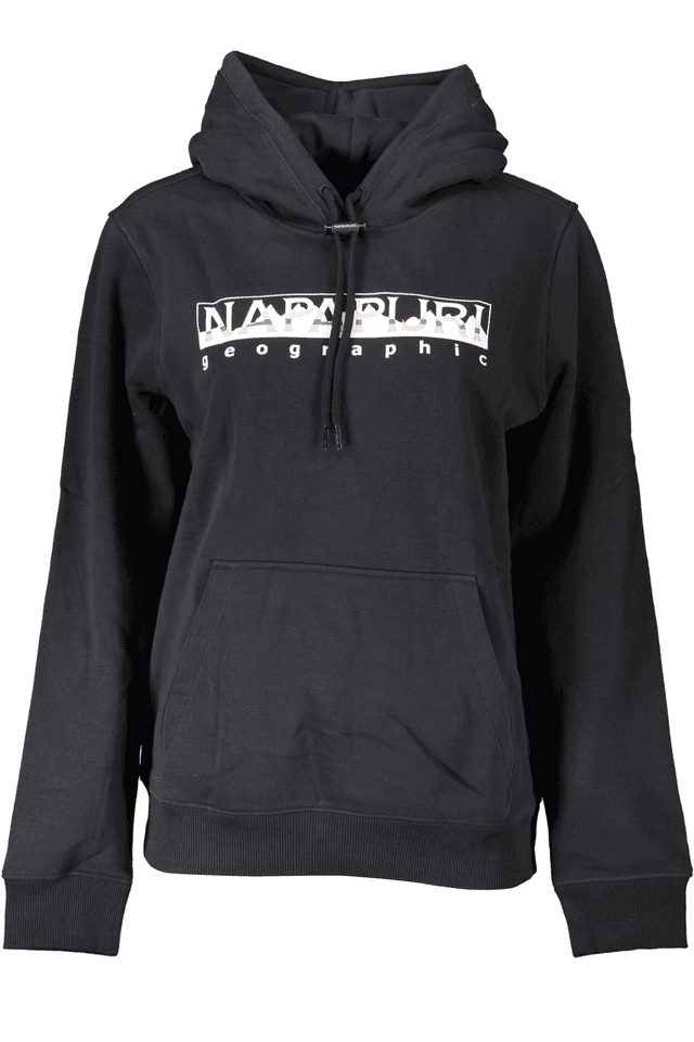 5777NAPAPIJRI FELPA SENZA ZIP DONNA NERO