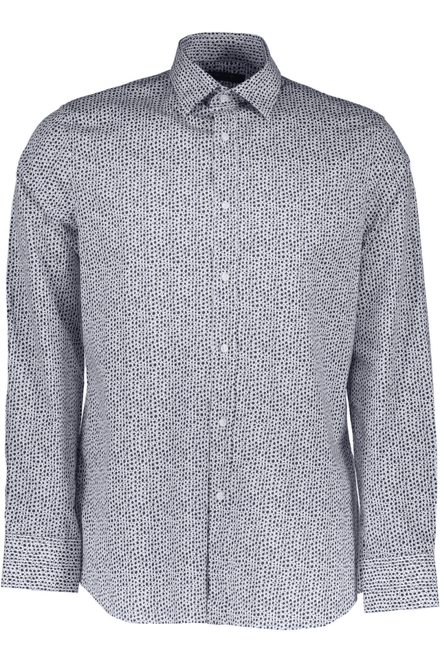 189GUESS MARCIANO CAMICIA MANICHE LUNGHE UOMO BIANCO