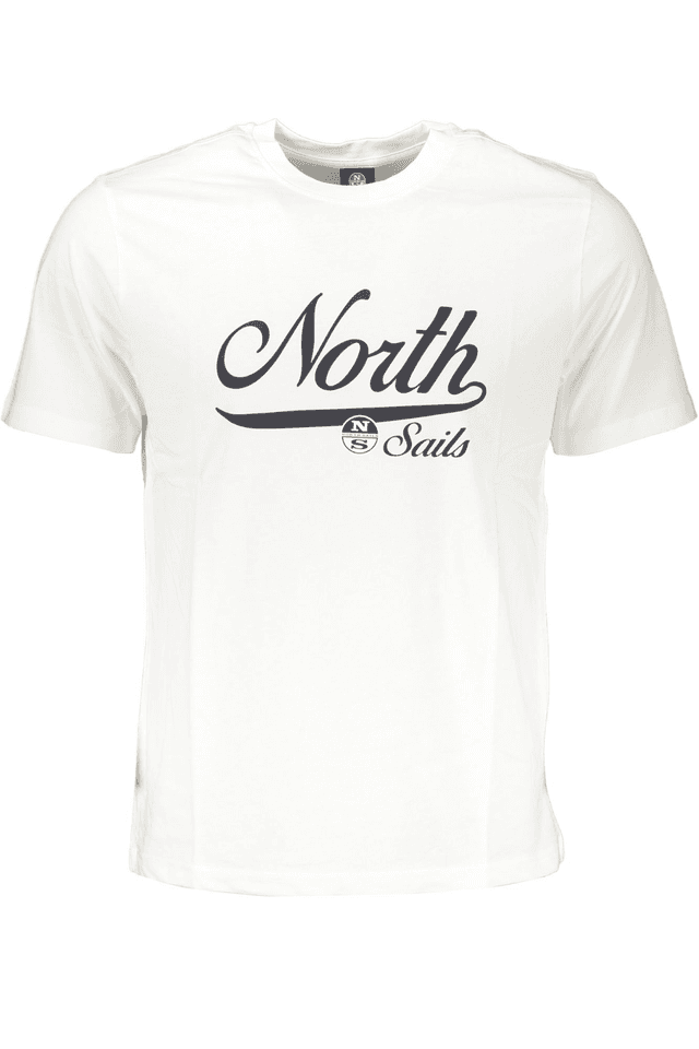 7099NORTH SAILS T-SHIRT MANICHE CORTE UOMO BIANCO