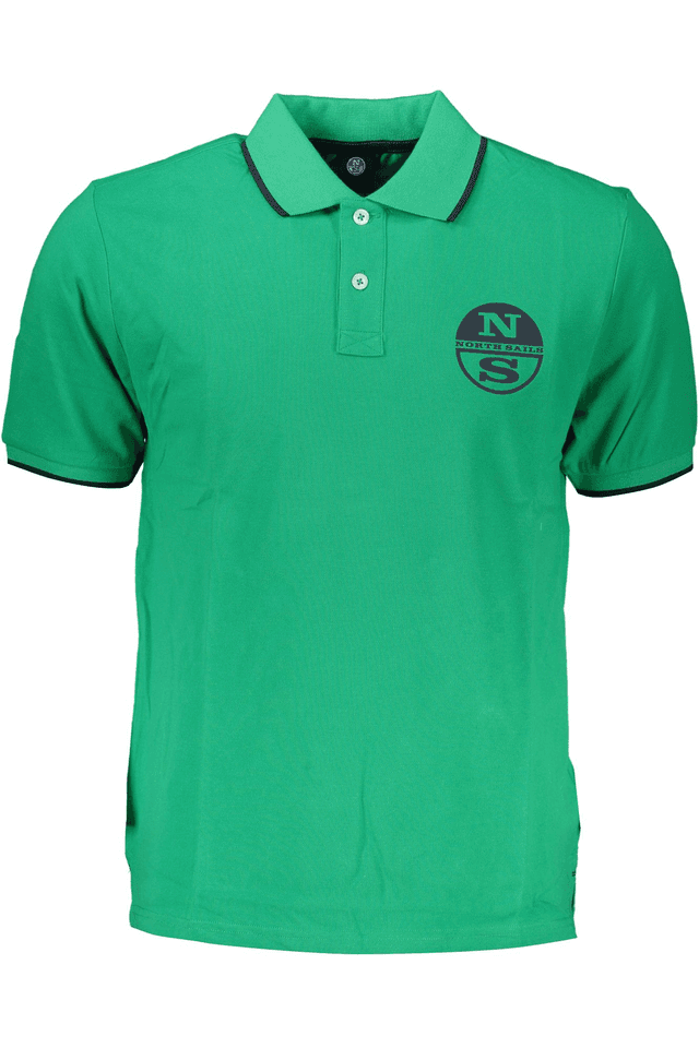 7115NORTH SAILS POLO MANICHE CORTE UOMO VERDE