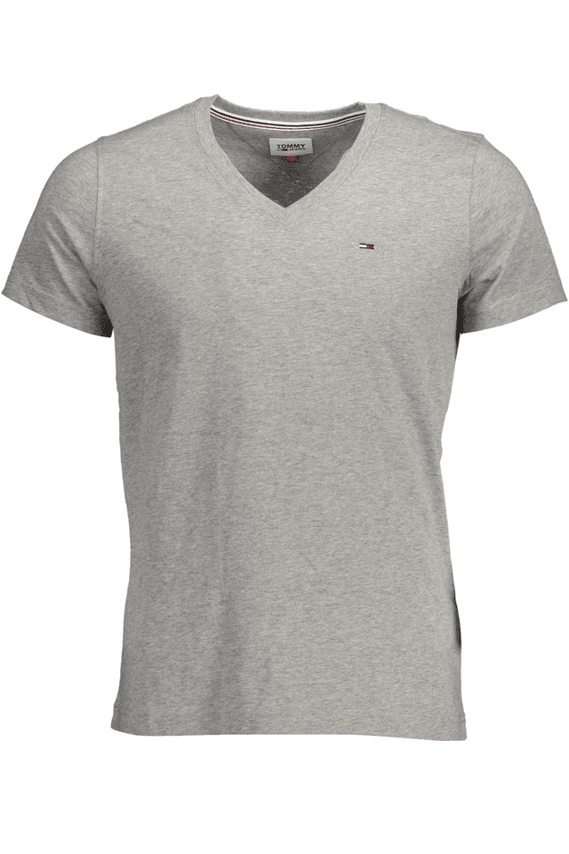 1913TOMMY HILFIGER T-SHIRT MANICHE CORTE UOMO GRIGIO