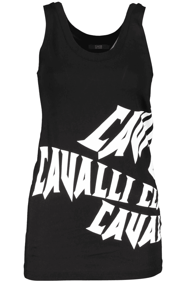 4122CAVALLI CLASS CANOTTA DONNA NERO