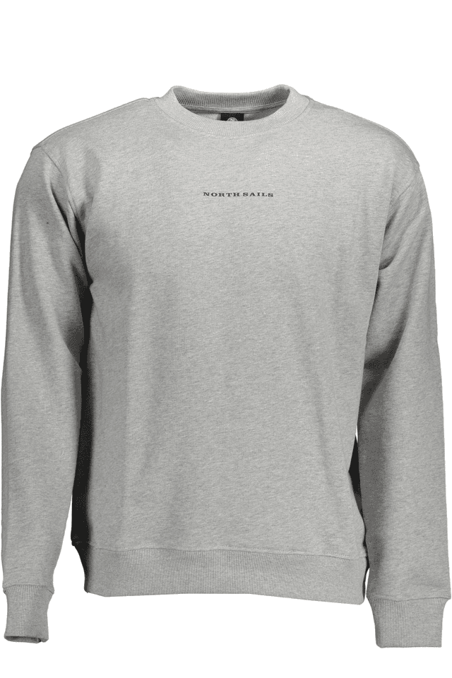 1690NORTH SAILS FELPA SENZA ZIP UOMO GRIGIO