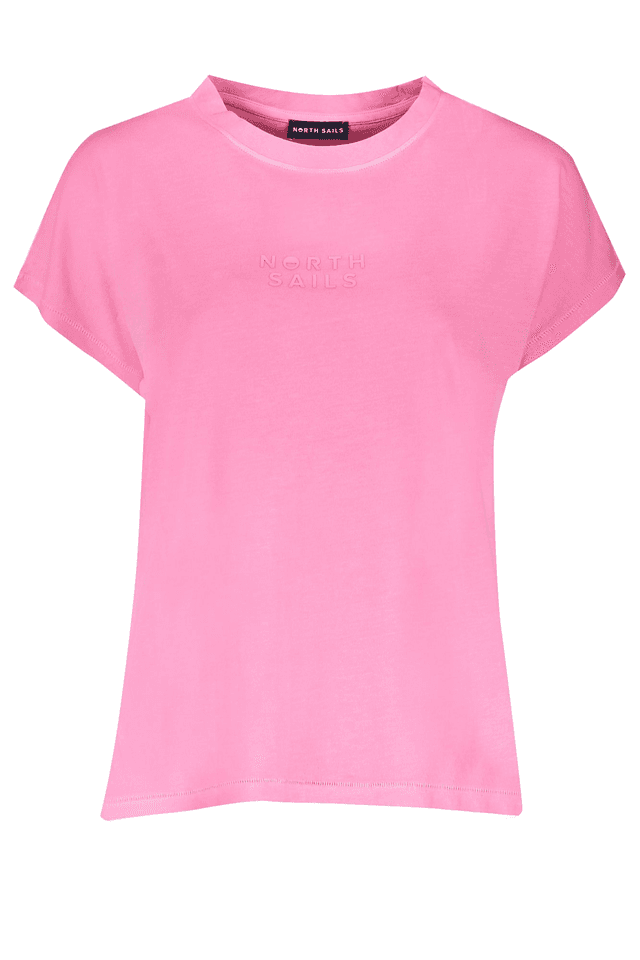 8739NORTH SAILS T-SHIRT MANICHE CORTE DONNA ROSA