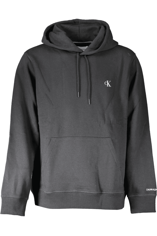 630CALVIN KLEIN FELPA SENZA ZIP UOMO NERO