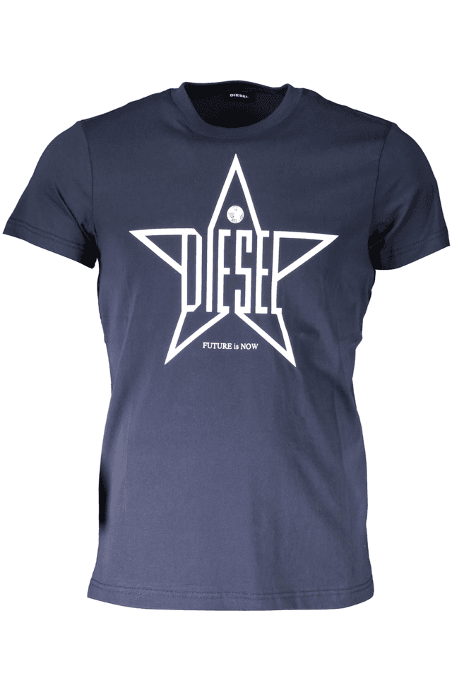 5458DIESEL T-SHIRT MANICHE CORTE UOMO BLU