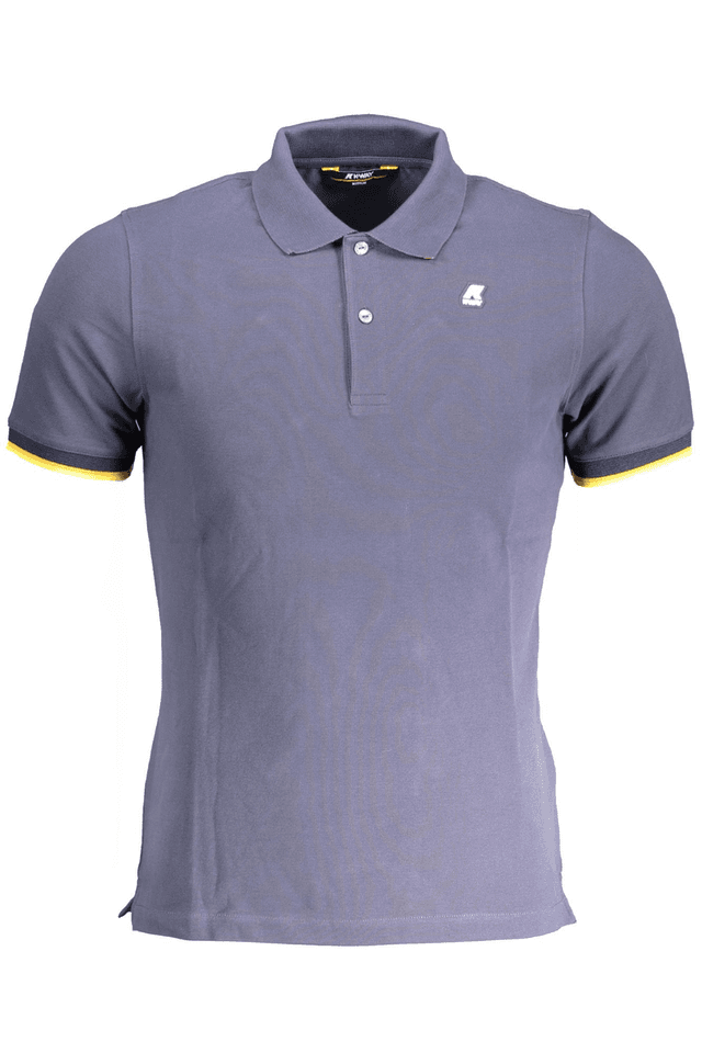 9169K-WAY POLO MANICHE CORTE UOMO BLU
