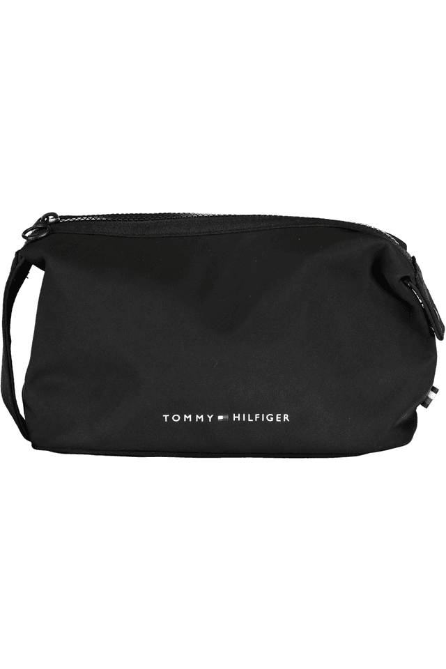 6374TOMMY HILFIGER BEAUTY CASE UOMO NERO