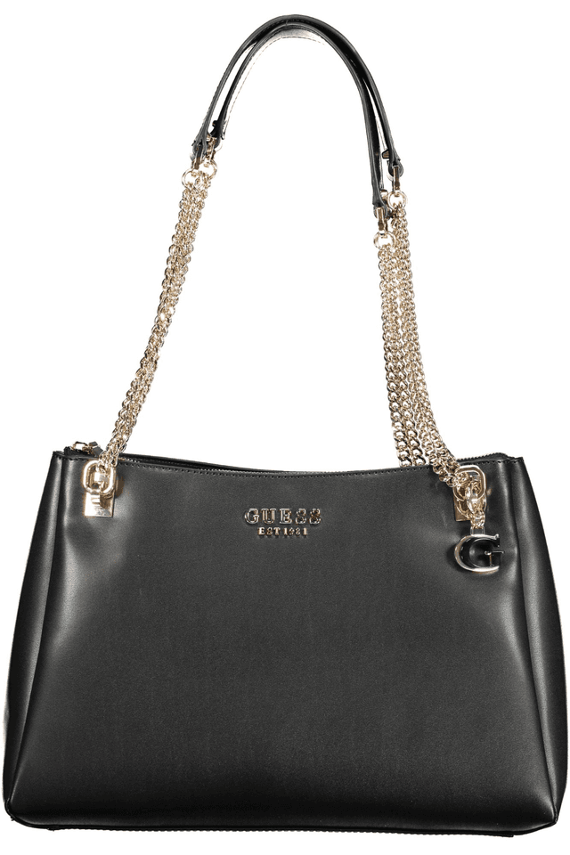 8913GUESS JEANS BORSA DONNA NERO