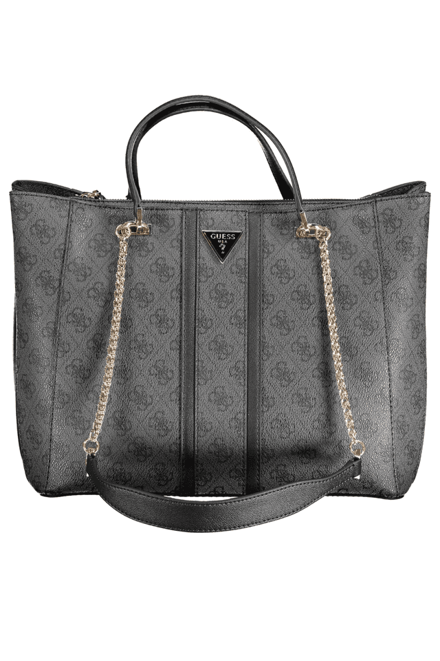 9677GUESS JEANS BORSA DONNA NERO