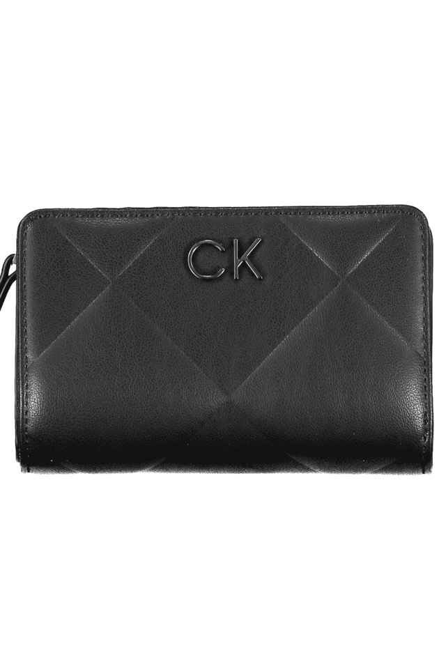 6327CALVIN KLEIN PORTAFOGLIO DONNA NERO