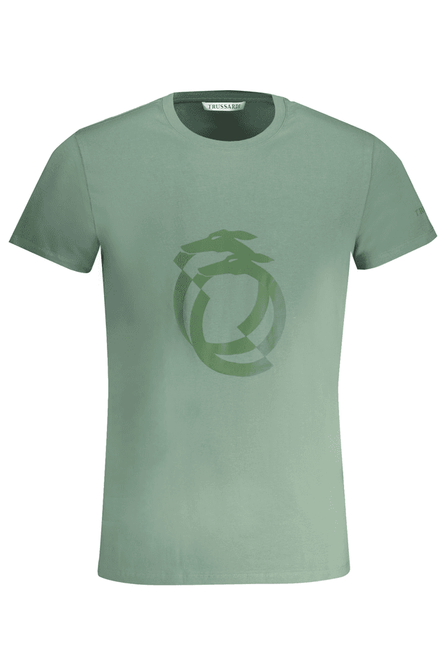 8872TRUSSARDI T-SHIRT MANICHE CORTE UOMO VERDE