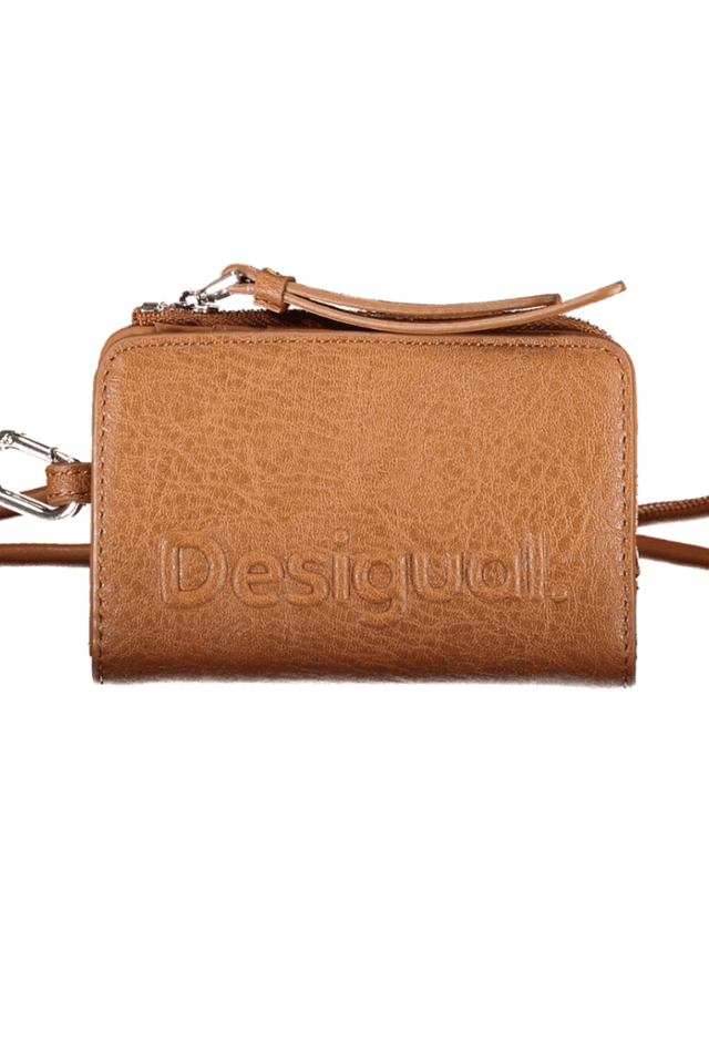 8019DESIGUAL PORTAFOGLIO DONNA MARRONE