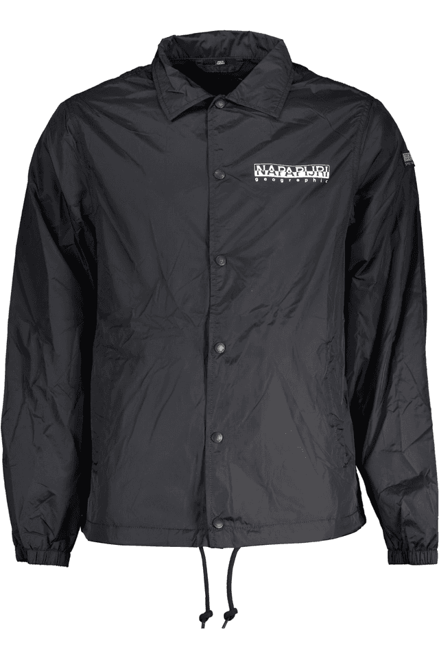 7719NAPAPIJRI GIACCA SPORTIVA UOMO NERO