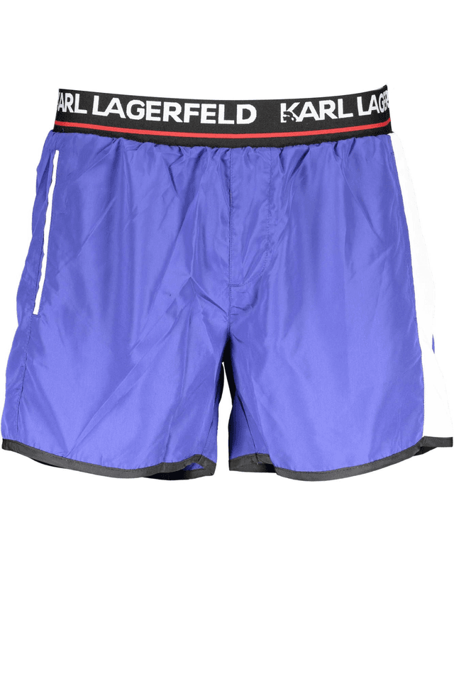 1362KARL LAGERFELD COSTUME PARTE SOTTO UOMO BLU